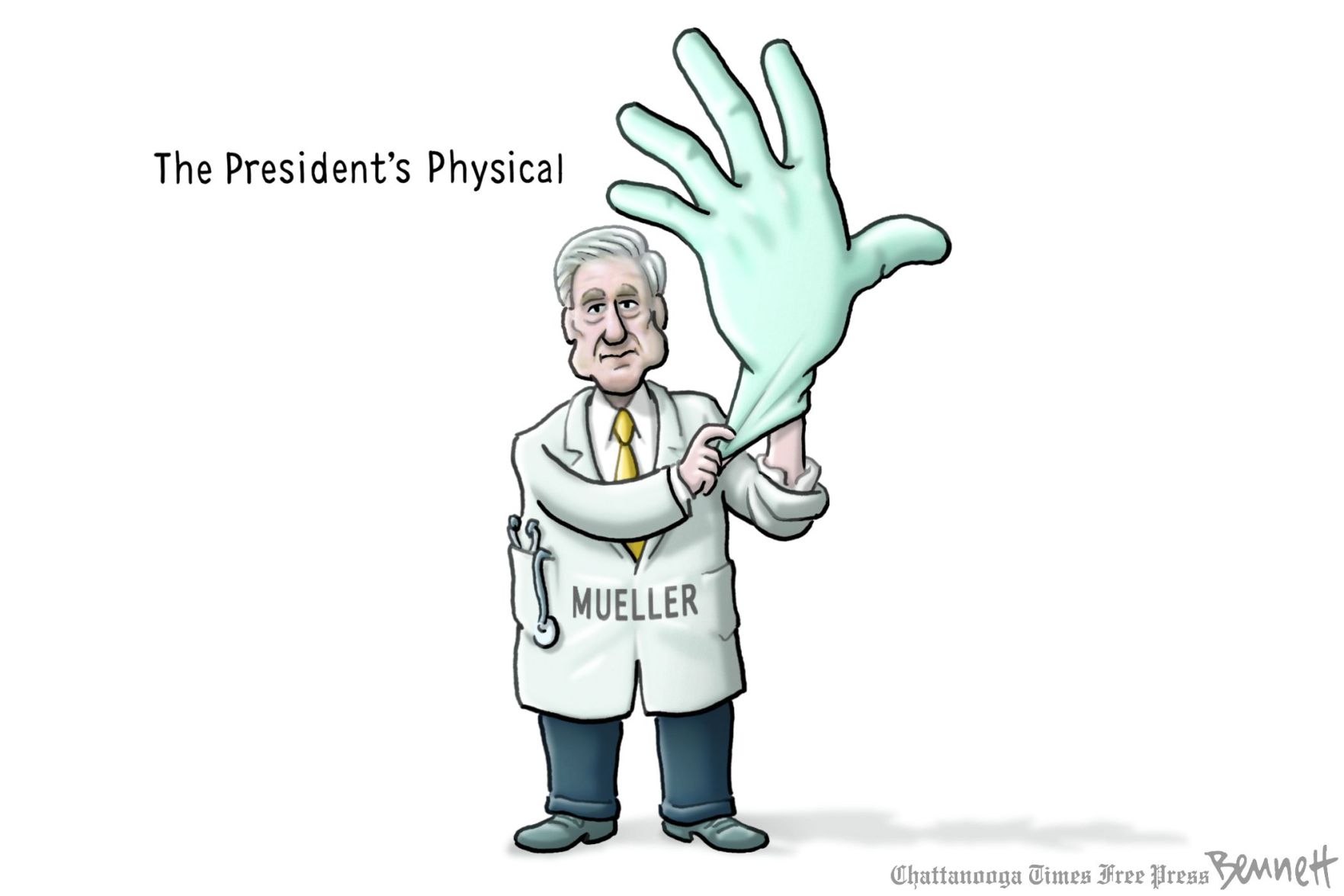 Clay Bennett editorial cartoon